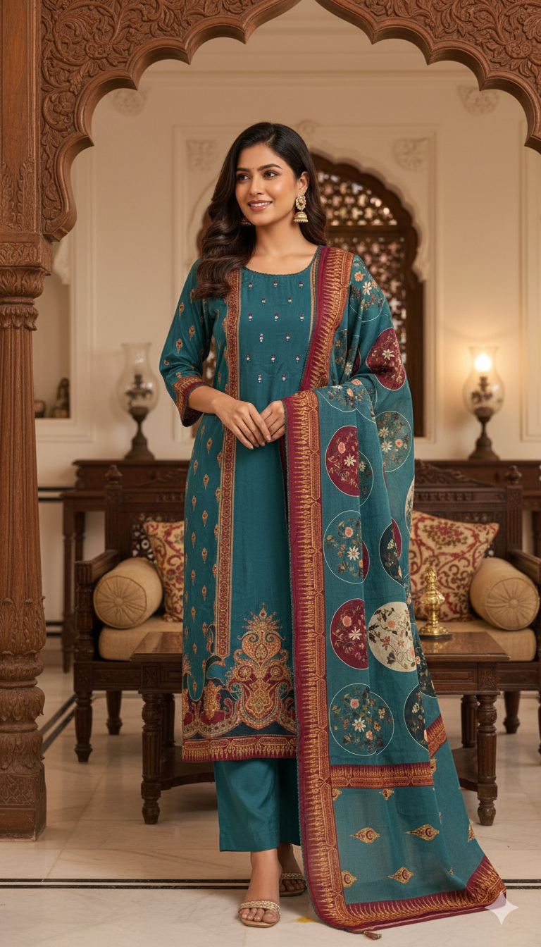 heritage glam ensemble