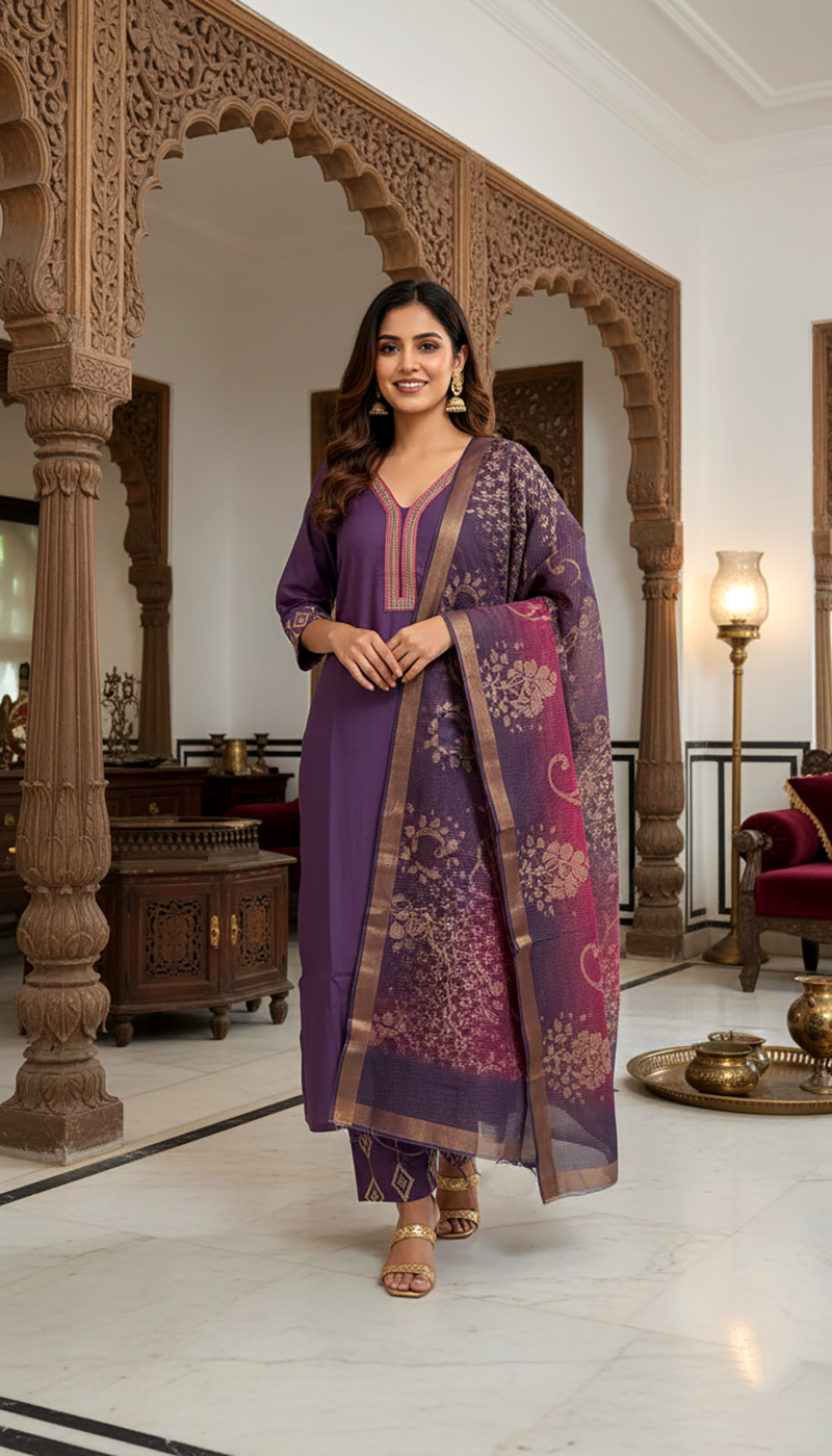 heritage glam ensemble