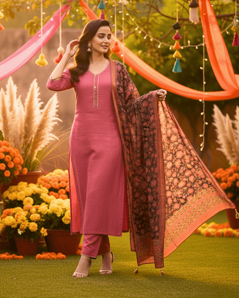 semi stitched sea green soft georgette suit with ivory sequin tree motifs