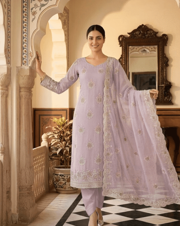 black printed cotton kurta set with tie and dye dupatta