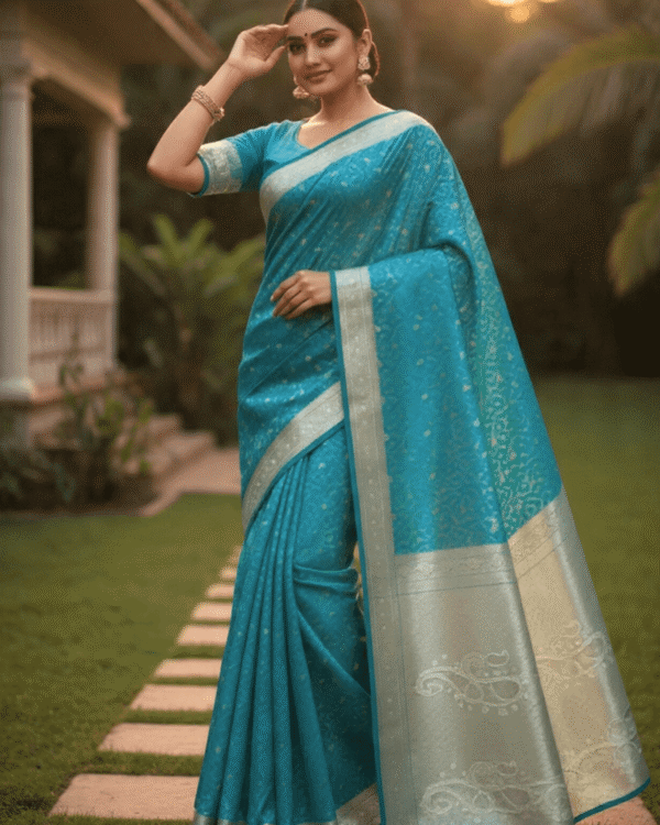 mauve plum banarasi silk saree with intricate gold zari floral work