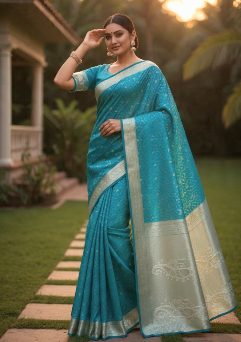 mauve plum banarasi silk saree with intricate gold zari floral work