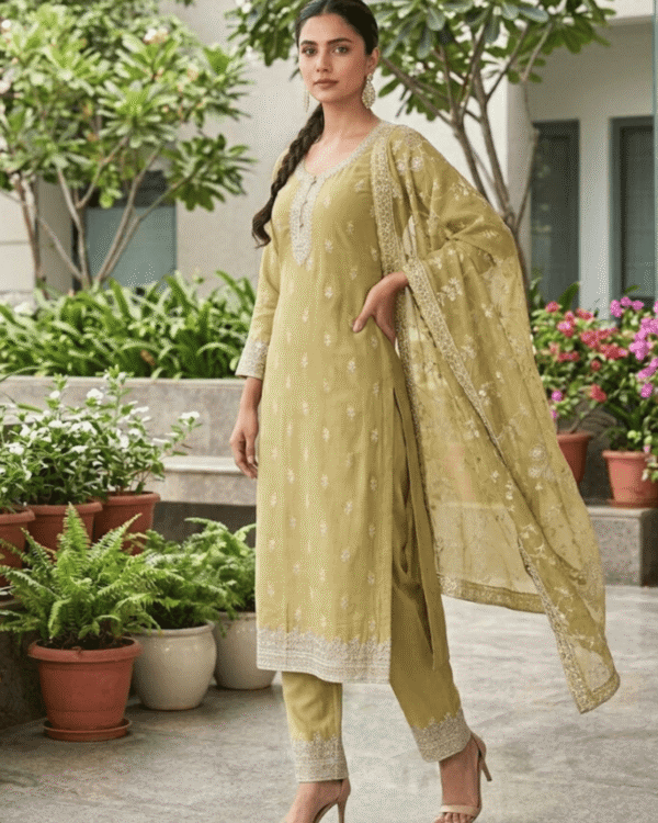 black printed cotton kurta set with tie and dye dupatta